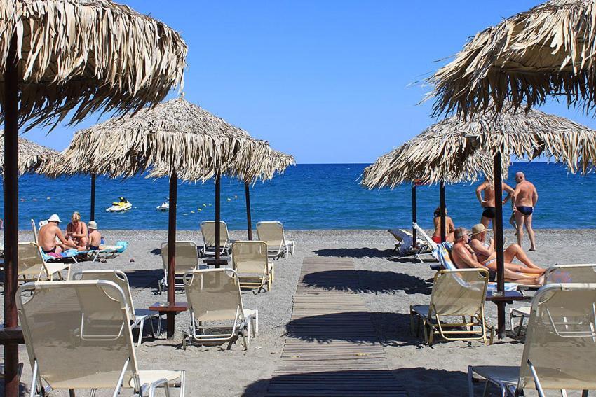 Panos Beach Hotel Platanés Kültér fotó